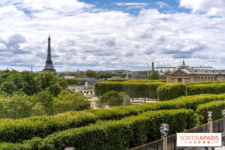 visuel Paris visuel  -  Tuileries - tour eiffel
