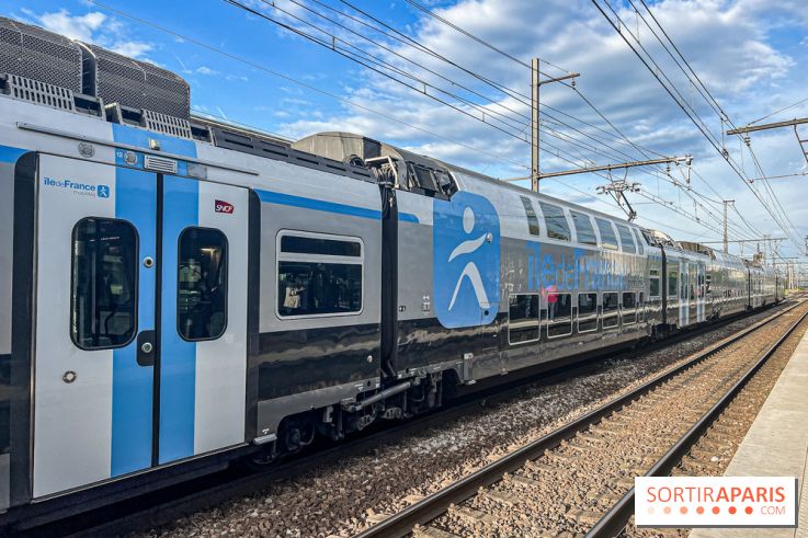 visuel Paris visuel  - train - transport - grève - sncf - Île-de-France mobilité - rer