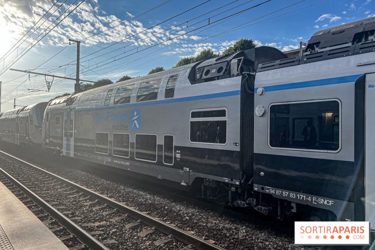 visuel Paris visuel  - train - transport - grève - sncf - Île-de-France mobilité - rer