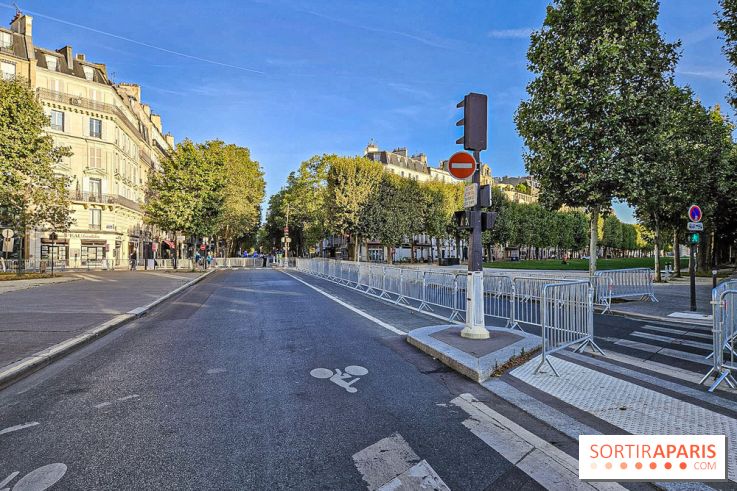 visuel Paris visuel  - restriction de circulation - route 