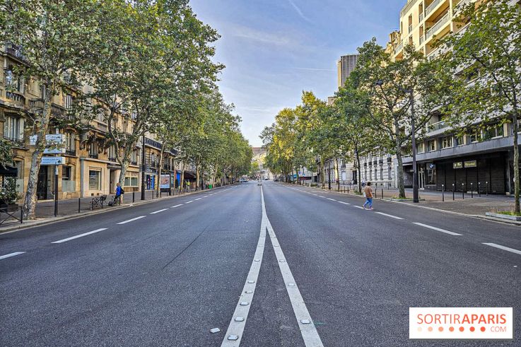 visuel Paris visuel  - restriction de circulation - routes fermées