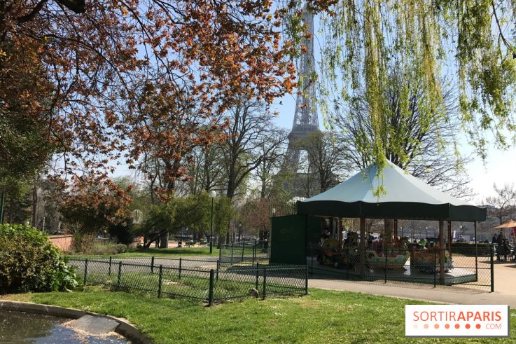Visuel Paris Tour Eiffel, printemps
