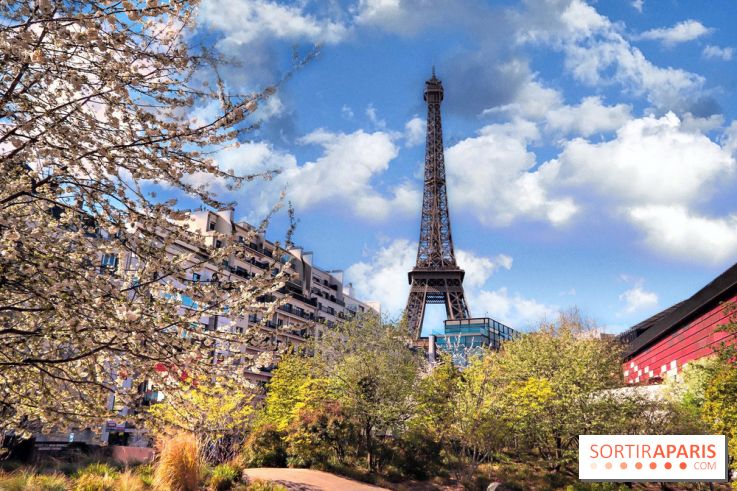 Visuel Paris, Tour Eiffel printemps