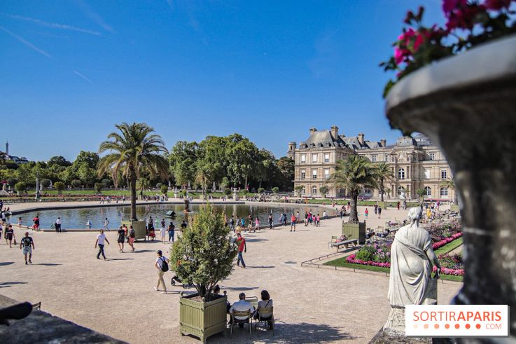 Visuel Paris jardin du luxembourg