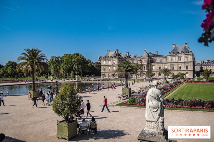 Visuel Paris jardin du luxembourg