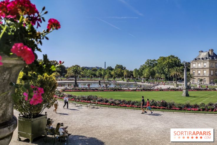 Visuel Paris jardin du luxembourg