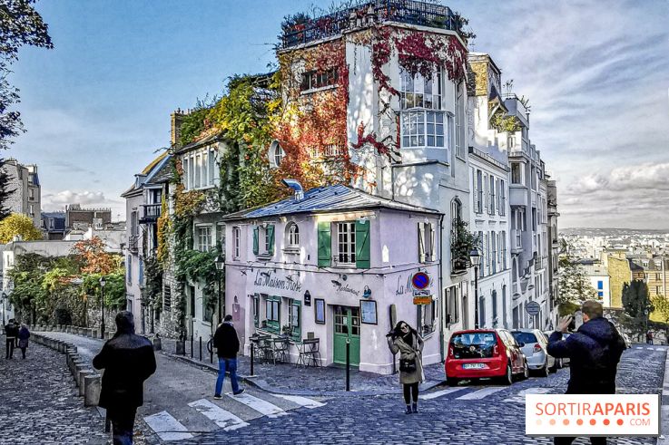 Visuel Paris Montmartre la maison rose