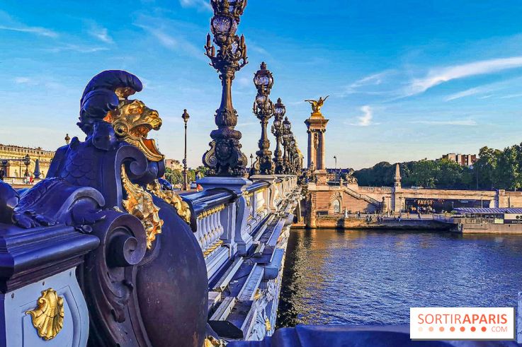 Visuel Paris Seine pont Alexandre III