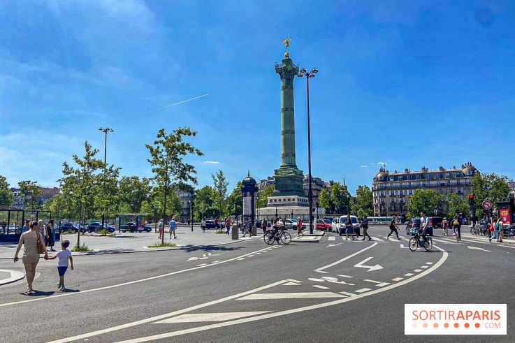 Visuel Paris Place de la Bastille, colonne de Juillet