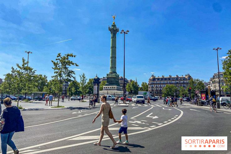 Visuel Paris Place de la Bastille, colonne de Juillet