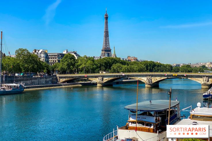 Visuel Paris Tour Eiffel Seine