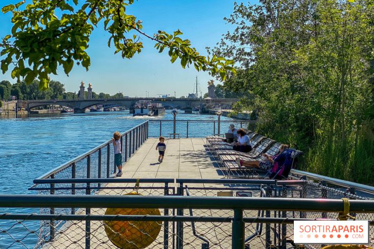 Visuel Paris Quai de Seine enfant