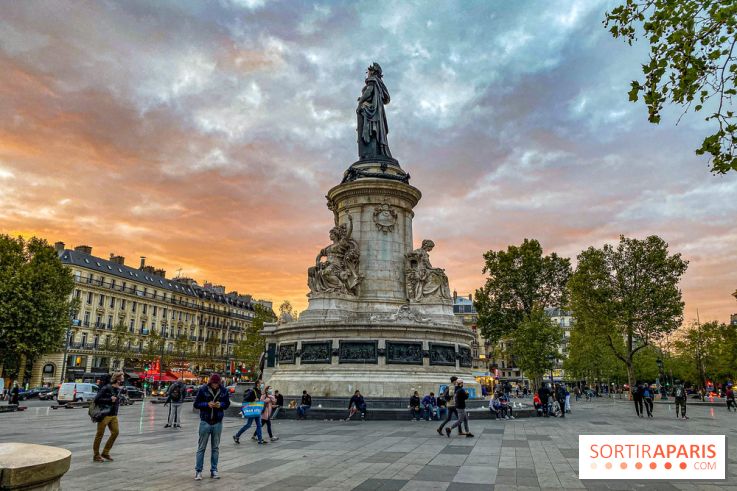 Visuel Paris, Place de la République
