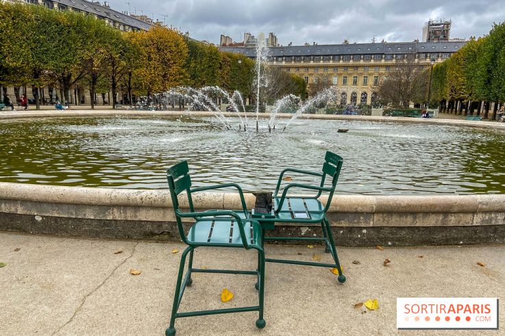 Visuel Paris vide confinement Palais Royal