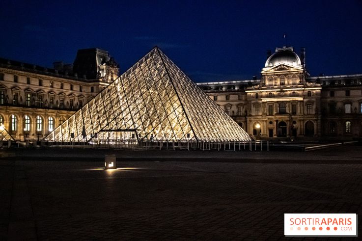 Visuel Paris Louvre nuit