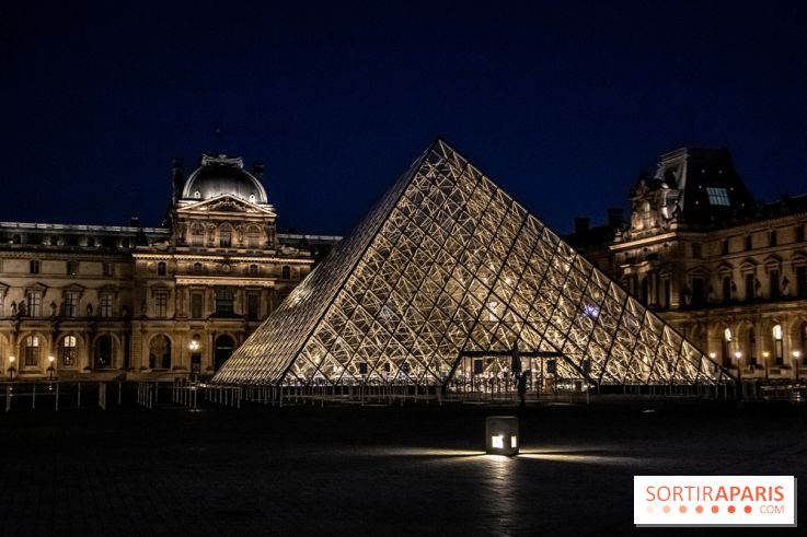 Visuel Paris Louvre nuit