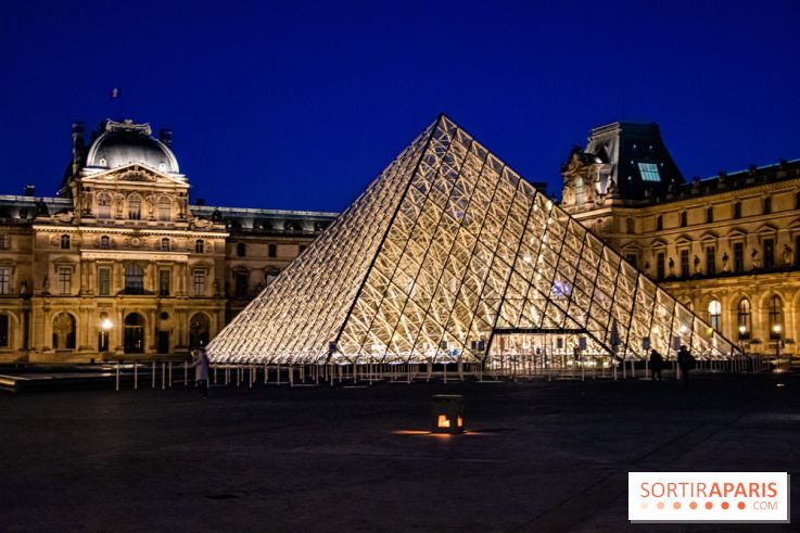 Visuel Paris Louvre nuit