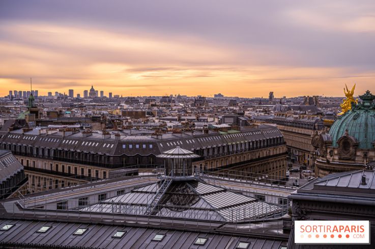 Visuel Paris terrasse Galeries Lafayette