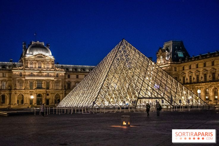 Visuel Paris Louvre nuit