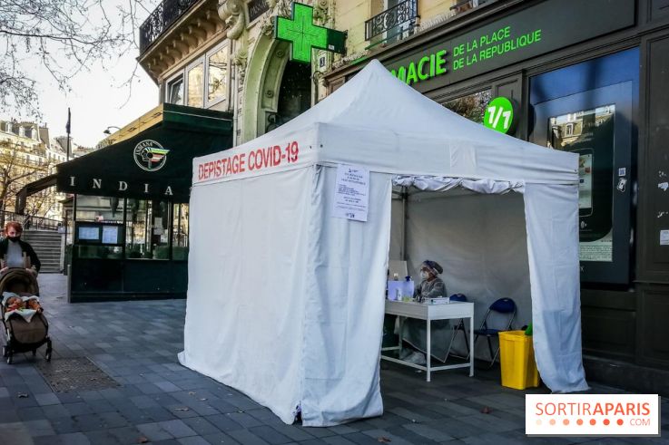 Visuel Paris - centre de dépistage - pharmacie