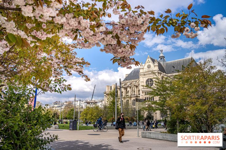 Visuel Paris Jardin Nelson Mandela Eglise Saint Eustache