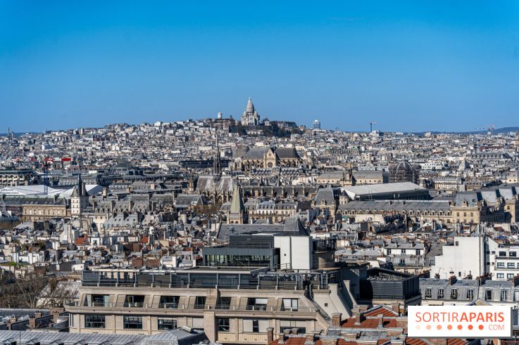 visuel Paris visuel  -  vue de Paris - Montmartre