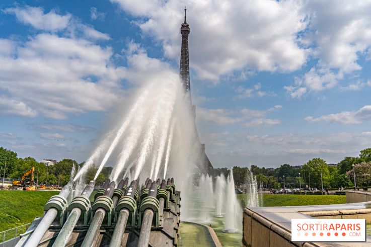 visuel Paris visuel  -  Tour Eiffel - fontaine
