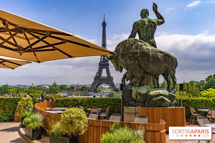 visuel Paris visuel  -  Tour Eiffel - terrasse - café