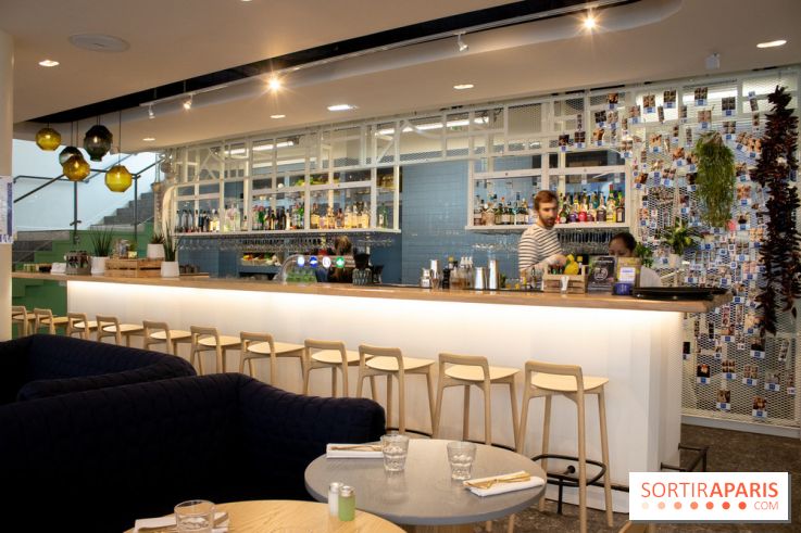 Halle Quatre, le restaurant à l'ouest du Novotel Montparnasse