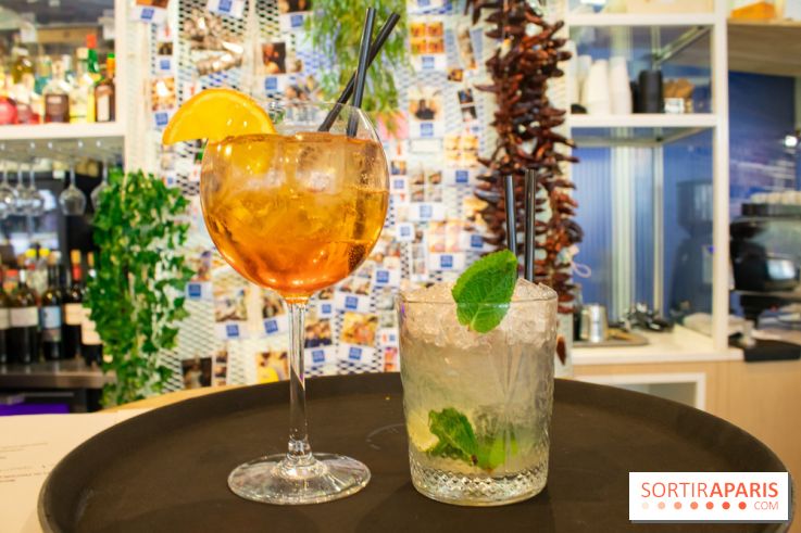 Halle Quatre : spritz et mojito