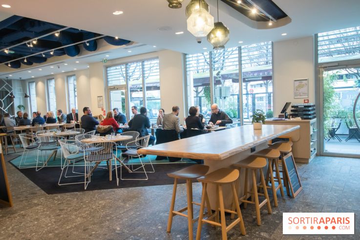 Halle Quatre, le restaurant à l'ouest du Novotel Montparnasse