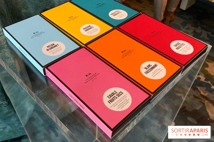 Tablettes de chocolat La Maison du Chocolat 2019