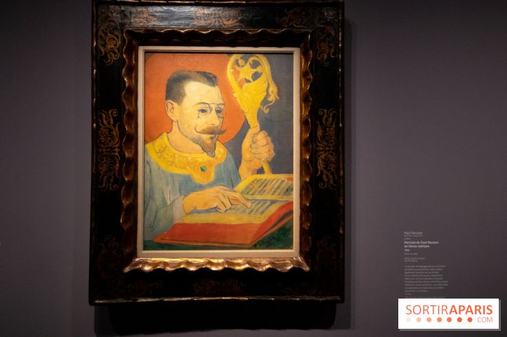 Portrait de Paul Ranson en tenue nabique, Paul Sérusier, 1890 - exposition Le Talisman de Sérusier au Musée d'Orsay