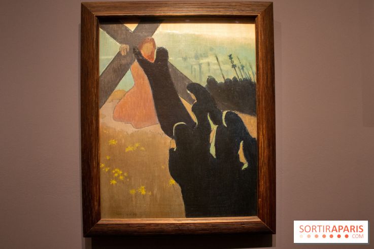 Montée au calvaire, Maurice Denis, 1889 - exposition le Talisman de Sérusier au Musée d'Orsay