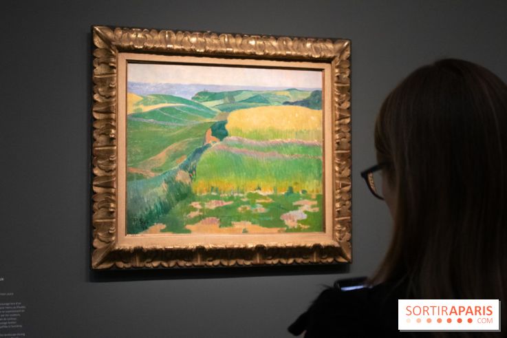 Les Blés verts au Pouldu, Paul Serusier - exposition le Talisman de Sérusier au Musée d'Orsay