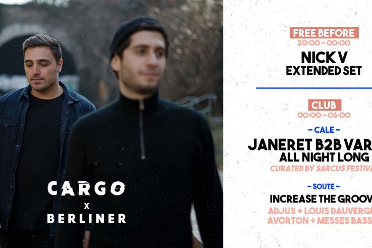 Cargø invite Janeret b2b Varhat all night long