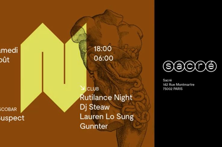 Rutilance Night avec Lauren Lo Sung au Sacré Club 