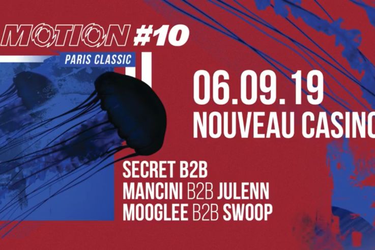 Motion #10 "Paris Classic" au Nouveau Casino