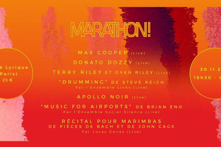 Marathon ! Donato Dozzy, Max Cooper à la Gaité Lyrique