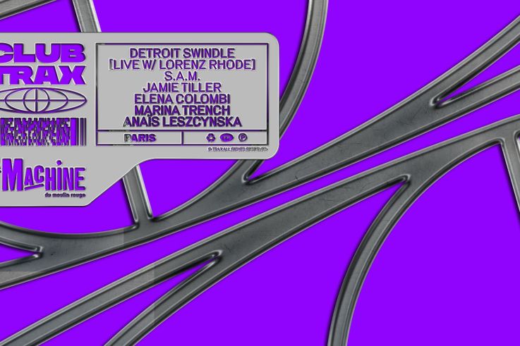 Club Trax présente Detroit Swindle (live), S.A.M à la Machine du Moulin Rouge