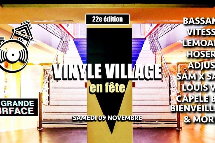 22ème édition du Vinyle Village 2019 à La Grand Surface 