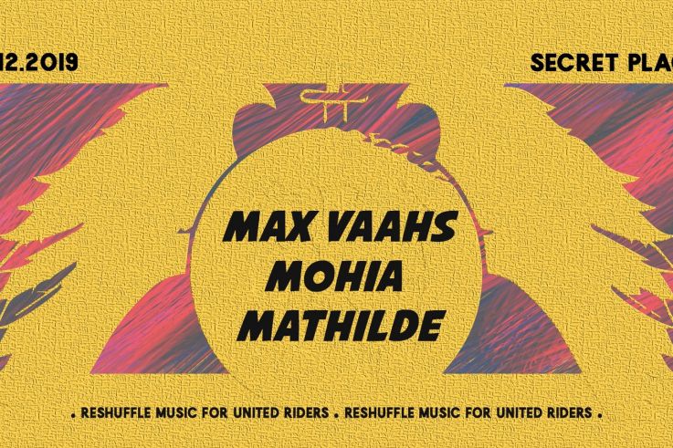 Reshuffle Music invite Max Vaahs, Mathilde & Mohia à Bagnolet