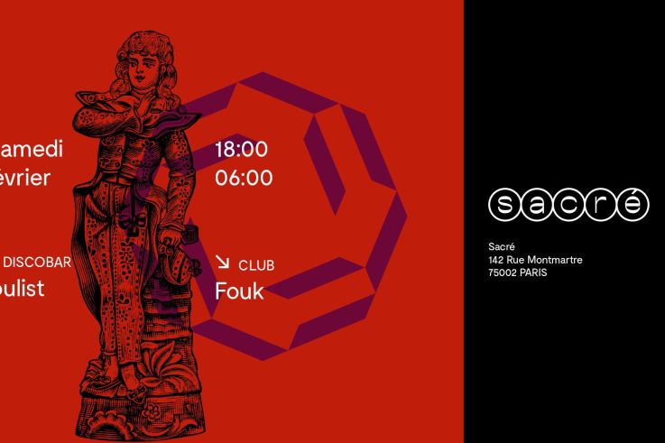 Sacré avec Fouk en All night long et Soulist