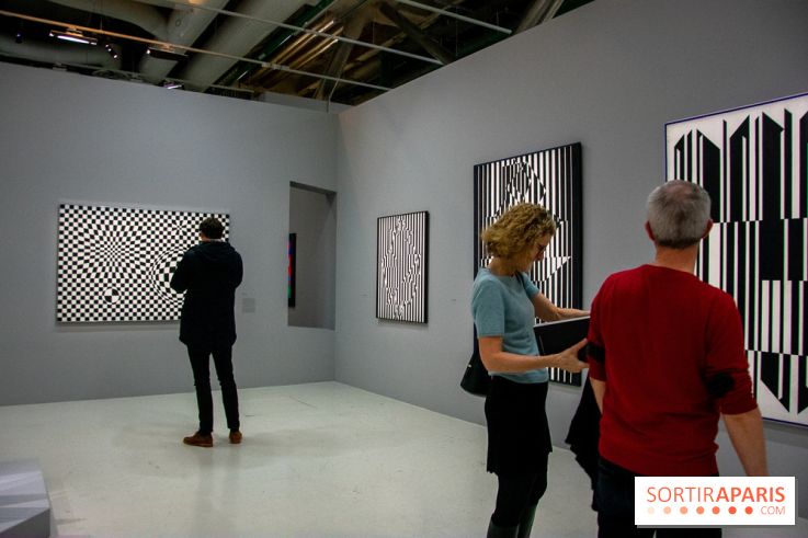 Exposition Vasarely Centre Pompidou, nos photos