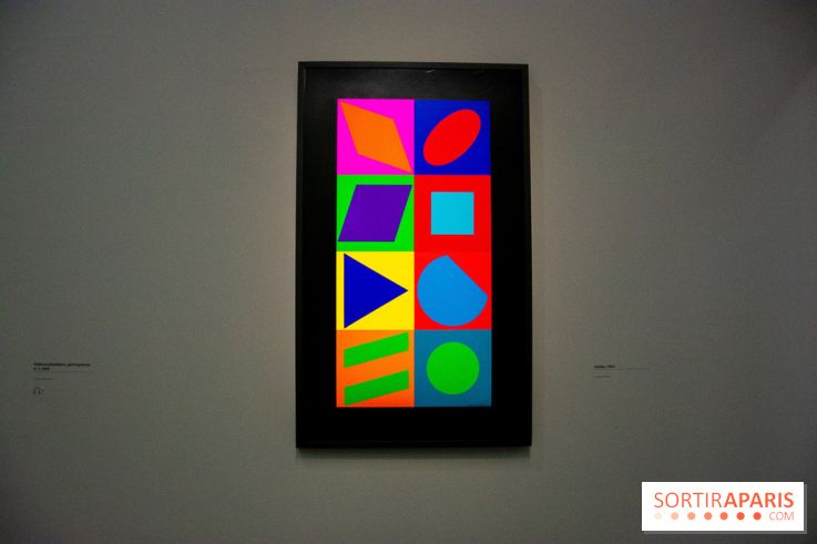 Exposition Vasarely Centre Pompidou, nos photos