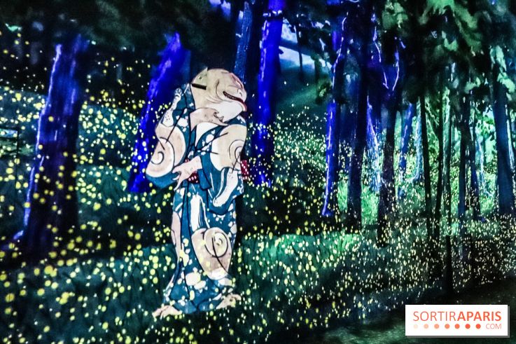 Japon rêvé, l'exposition immersive à l'Atelier des Lumières, les photos