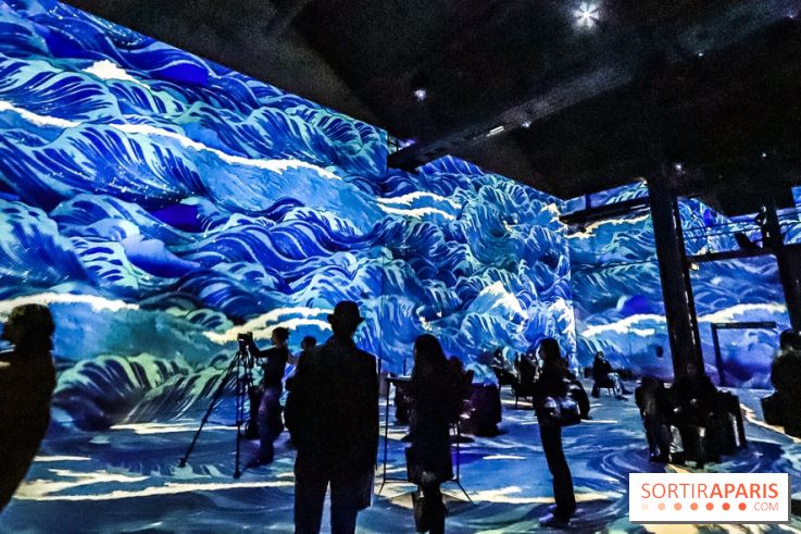 Japon rêvé, l'exposition immersive à l'Atelier des Lumières, les photos