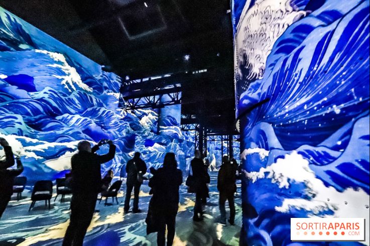 Japon rêvé, l'exposition immersive à l'Atelier des Lumières, les photos