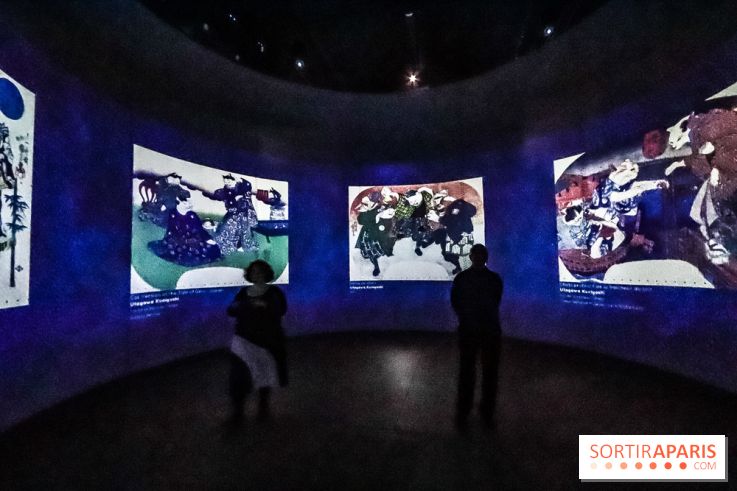 Japon rêvé, l'exposition immersive à l'Atelier des Lumières, les photos