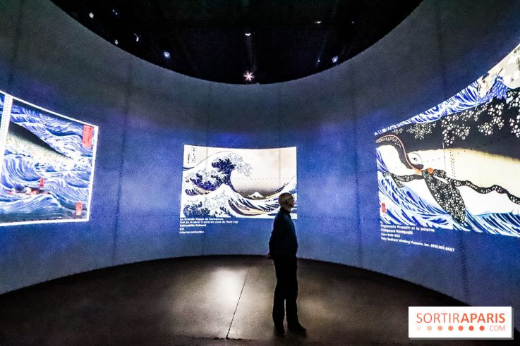 Japon rêvé, l'exposition immersive à l'Atelier des Lumières, les photos